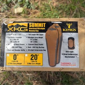 XKG - Kings Camo Summit Mummy Bag 0 degree